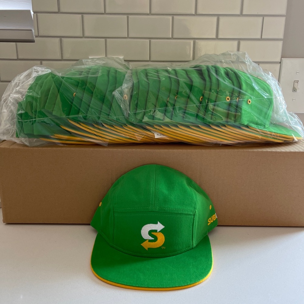 BRAND NEW Subway Employee Hat (SnapBack)